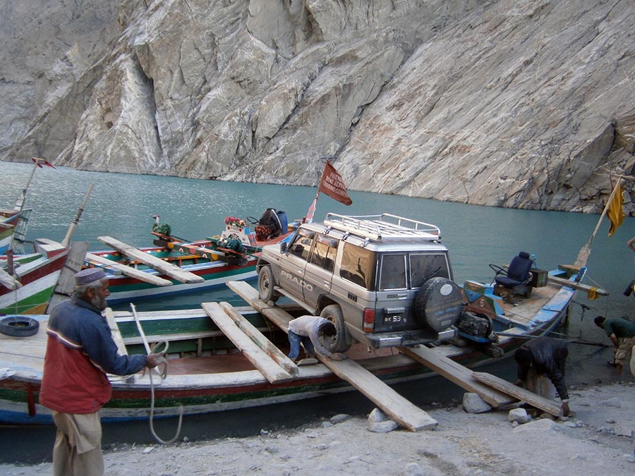 Attabad Boat loading