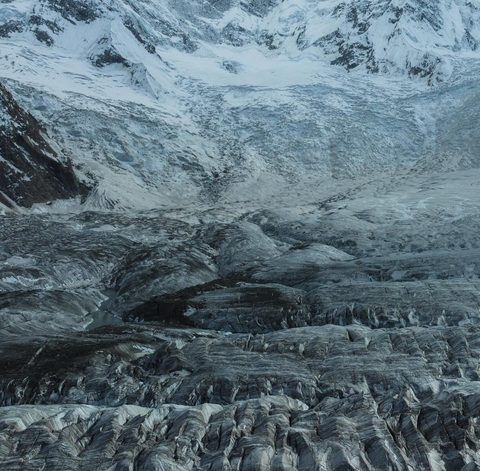 Yazghil Glacier